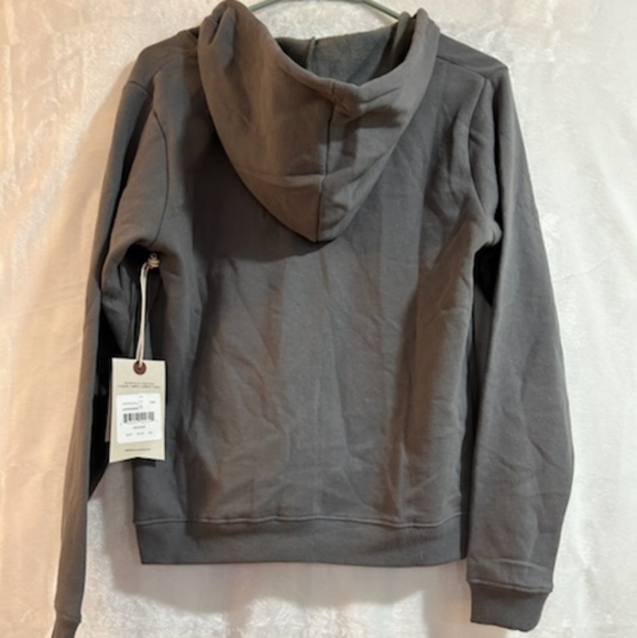 -Gray Arbor front zippered Sweatshirt - Picture 2 of 3